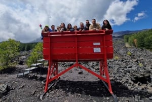 Etna volcano: Etna grand tour by quad bike with cave and lava flow visit