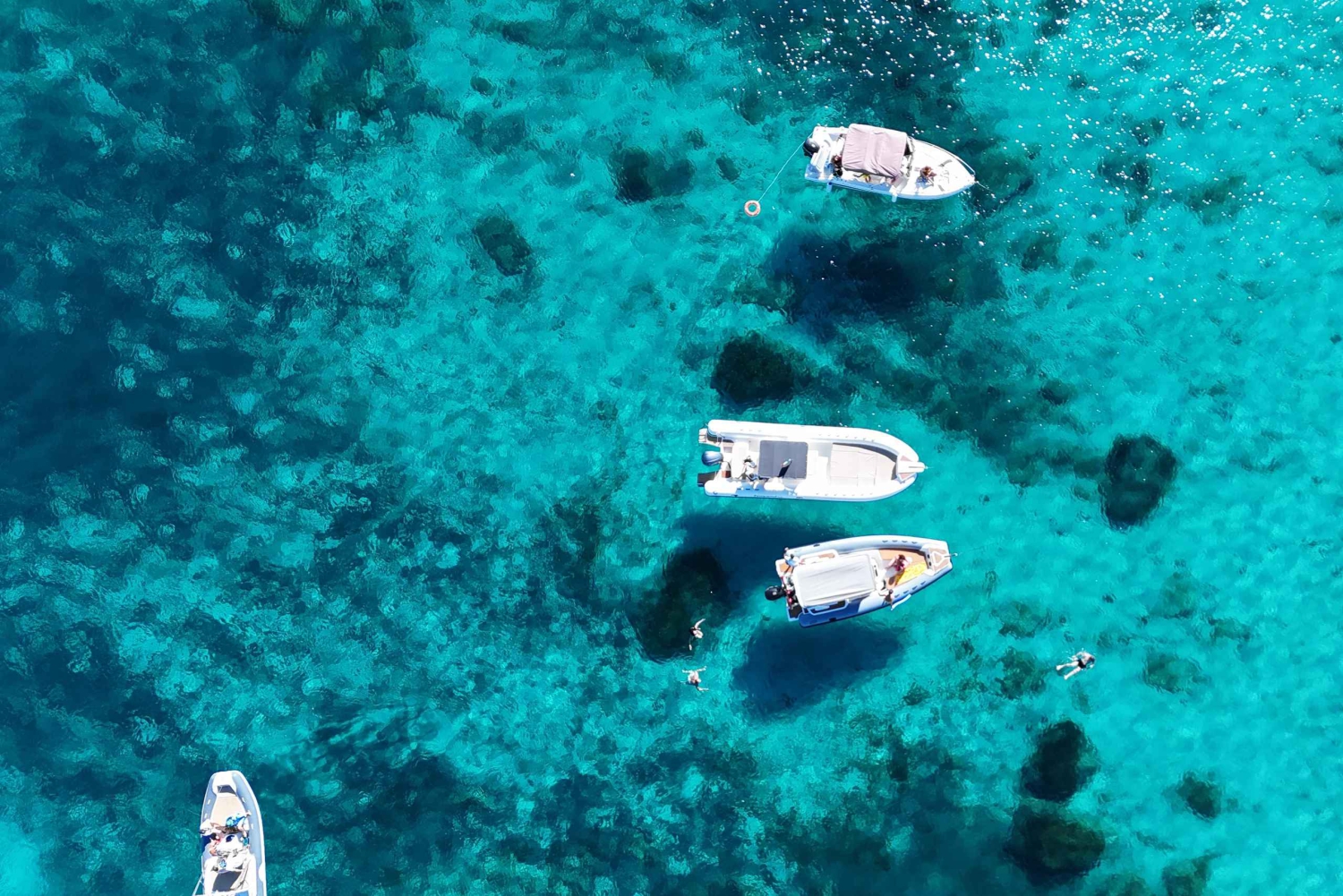 Favignana et l'île de Levanzo : Baignade, plongée en apnée et déjeuner