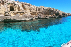 Favignana et l'île de Levanzo : Baignade, plongée en apnée et déjeuner