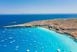 Favignana et l'île de Levanzo : Baignade, plongée en apnée et déjeuner