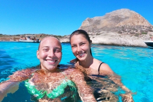 Favignana and Levanzo Island: Swim, Snorkeling and Lunch