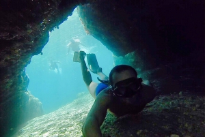 Favignana y la Isla de Levanzo Baño, snorkel y almuerzo