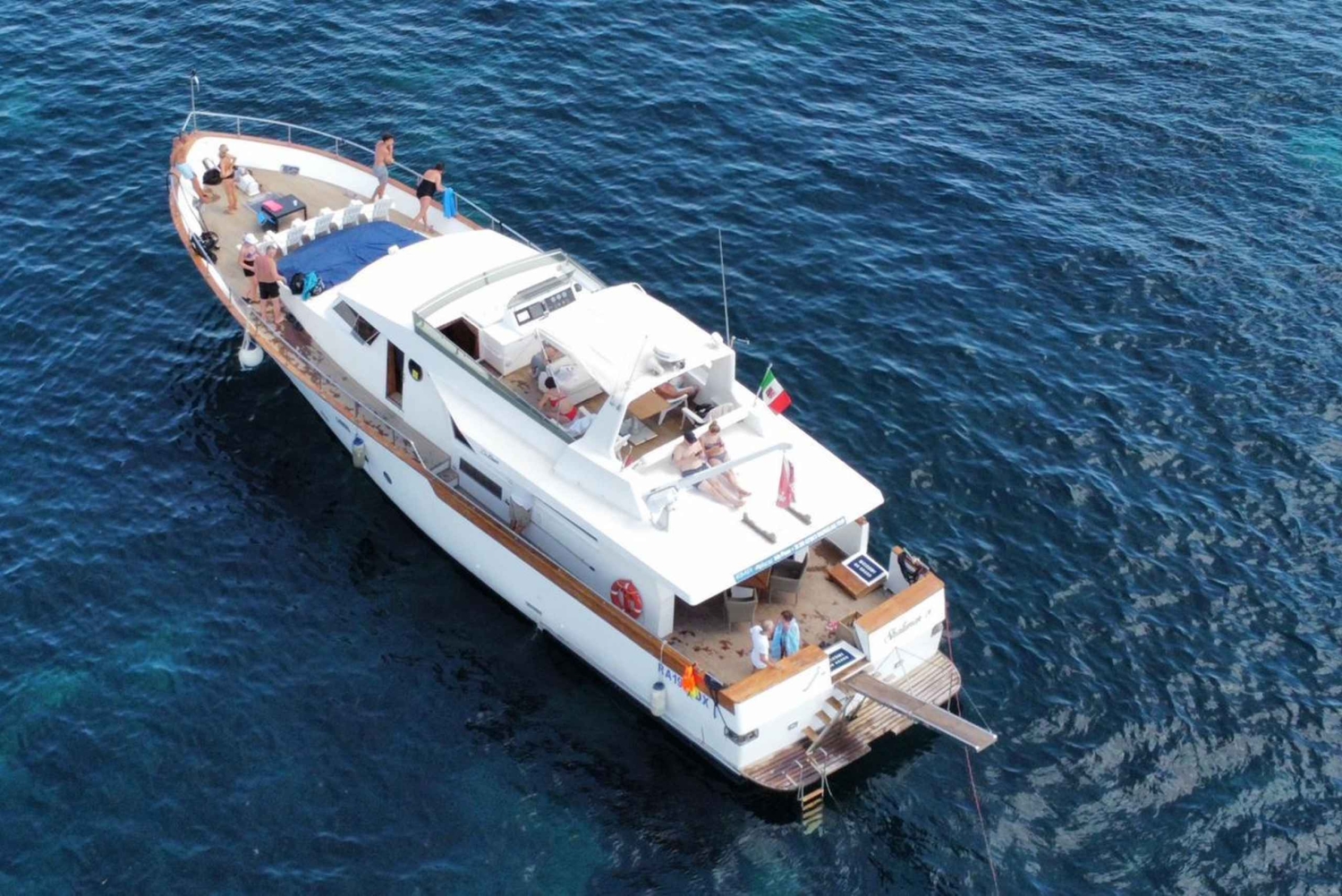 Favignana et Levanzo : excursion partagée Yacht Shalimar IV