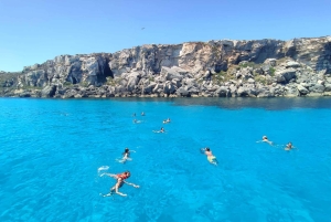 Favignana et Levanzo : excursion partagée Yacht Shalimar IV