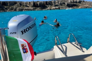 Favignana, wycieczki pontonem z Marsali