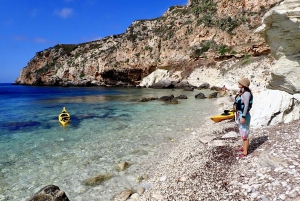 Favignana: kayak excursion, snorkelling and adventure