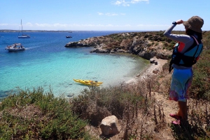 Favignana: kayak excursion, snorkelling and adventure