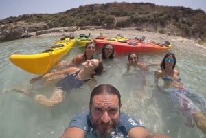 Favignana: kayak excursion, snorkelling and adventure