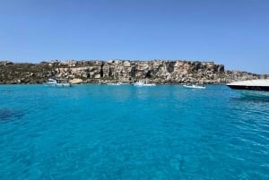 Экскурсия на лодке по Фавиньяне и Леванцо с сноркелингом: из Трапани