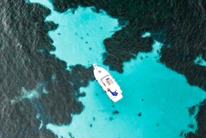 Favignana: gemeinsame Bootstour mit Mittagessen an Bord