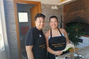 Aula de massa fresca e tiramisù em Palermo