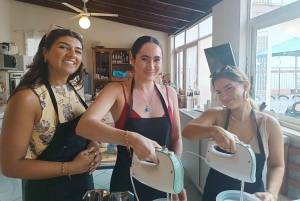 Aula de massa fresca e tiramisù em Palermo