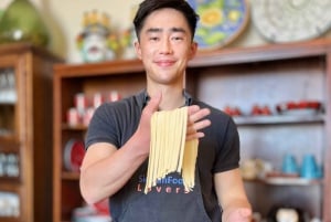 Kochkurs für frische Pasta und Fleisch in einer charmanten Villa in Cefalù