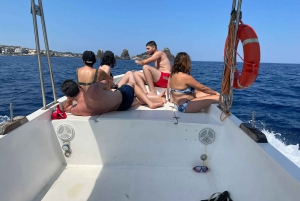 From Catania: Cruise to Taormina via Naxos & Isola Bella