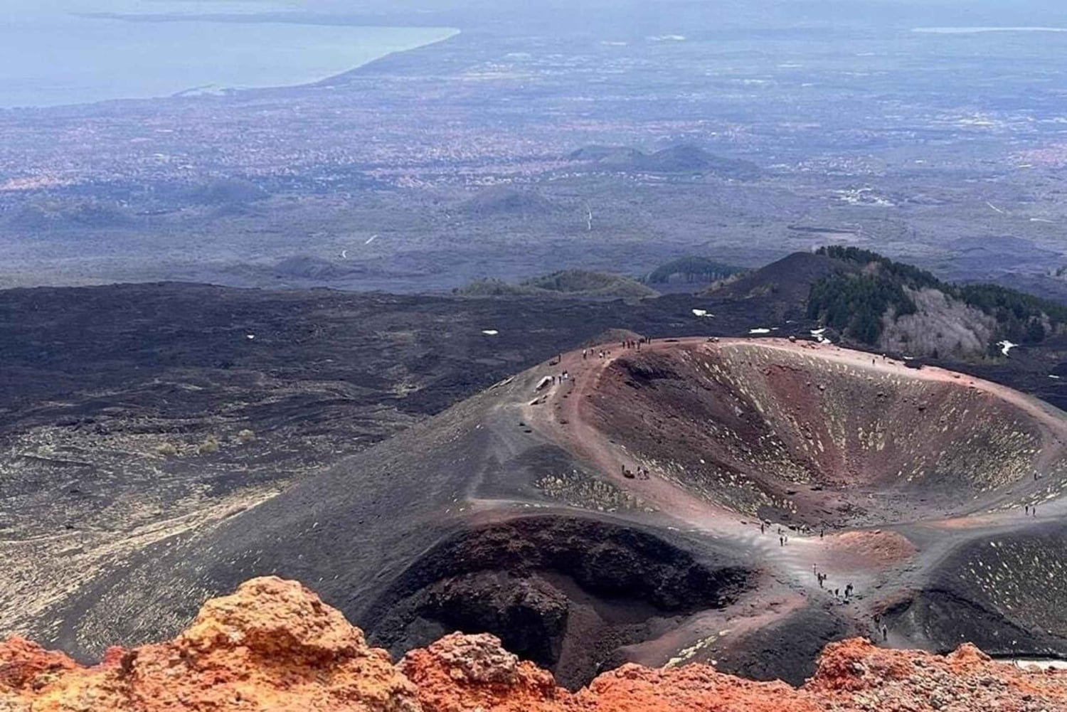 Au départ de Catane : visite d'une jounée de l'Etna, Taormine et Castelmola