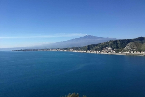 Desde Catania: Excursión de un día al Etna y Taormina