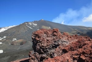 De Catane : Tour de l'Etna à la base des cratères sommitaux