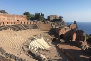Fra Catania: Heldagstur til Etna og Taormina