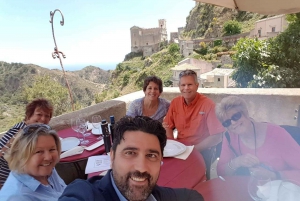 From Catania: Guided Godfather Tour with Taormina Visit