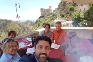 From Catania: Guided Godfather Tour with Taormina Visit