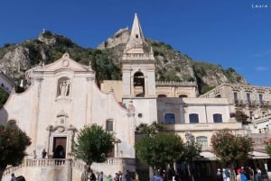 Vanuit Catania: Rondleiding op de Etna en Taormina