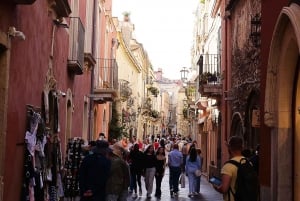 Z Katanii: Wycieczka z przewodnikiem na Etnę i do Taorminy