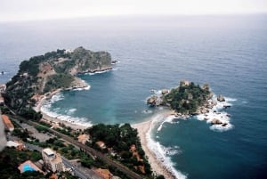 Z Katanii: Wycieczka z przewodnikiem po Taorminie i Castelmola