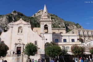 Vanuit Catania: Rondleiding door Taormina en Castelmola