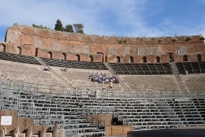Vanuit Catania: Rondleiding door Taormina en Castelmola