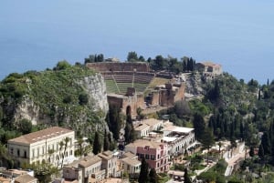 Vanuit Catania: Rondleiding door Taormina en Castelmola