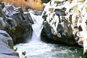 From Catania: Mount Etna and Alcantara River Tour