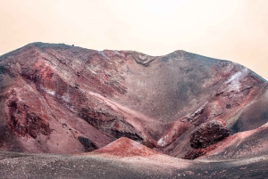 Au départ de Catane : excursion au coucher du soleil sur l'Etna avec apéritif