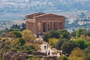 Au départ de Catane ou de Taormina : visite d'Agrigente et de Piazza Armerina