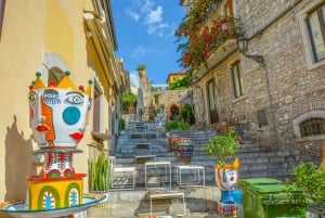 Da Catania: tour di Taormina, Isola Bella e Castelmola