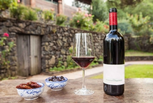 De Catânia/Taormina: Excursão privada de degustação de vinhos no Monte Etna