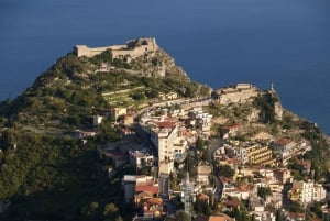 Depuis Catane : visite de Taormine, Savoca et Castelmola avec brunch