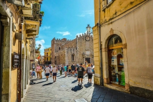 De Catânia: excursão a Taormina, Savoca e Castelmola com brunch