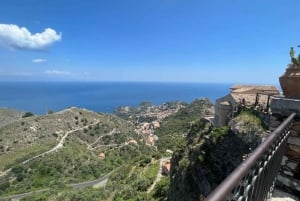 De Catânia: excursão a Taormina, Savoca e Castelmola com brunch