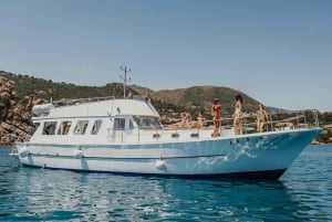 De Cefalù: Passeio à tarde de costa a costa com passeio de barco