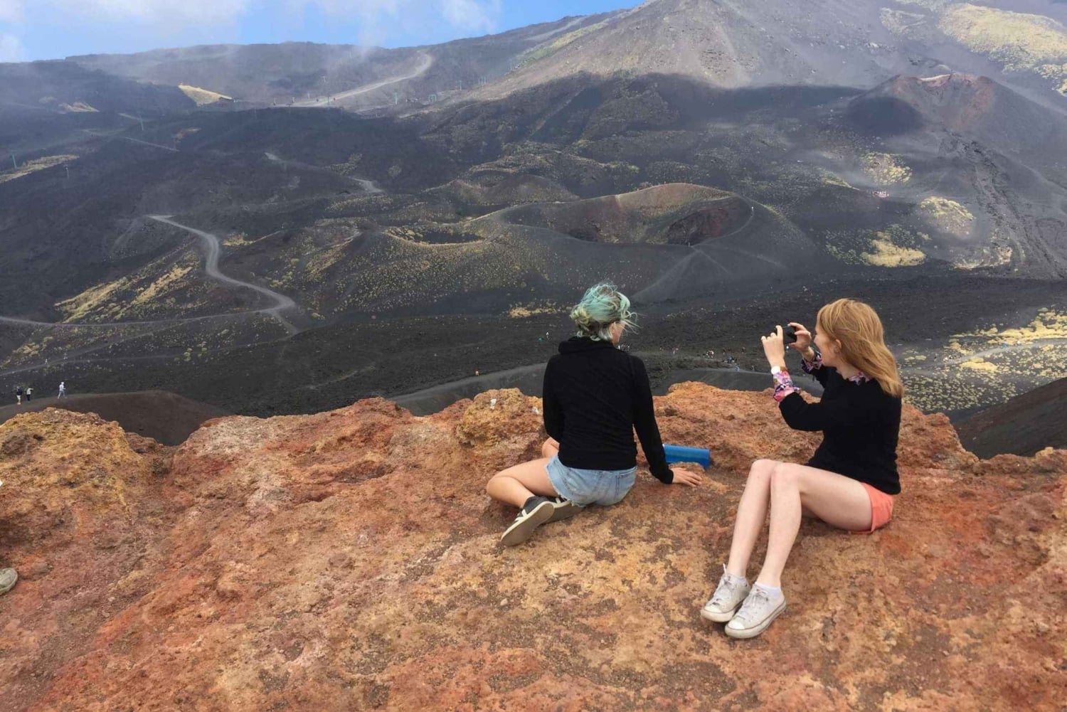 Fra Cefalù: Dagsudflugt til Etna og Taormina