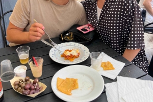 Z Cefalù: wycieczka piesza z przewodnikiem po Palermo z degustacją ulicznego jedzenia