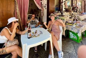 Z Cefalù: wycieczka piesza z przewodnikiem po Palermo z degustacją ulicznego jedzenia