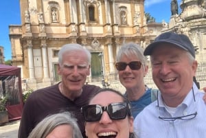 From Cefalù: Palermo Guided Walking Tour with Street Food