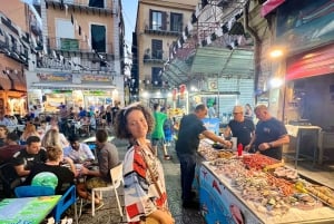 From Cefalù: Palermo Guided Walking Tour with Street Food