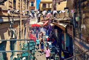 From Cefalù: Palermo Guided Walking Tour with Street Food
