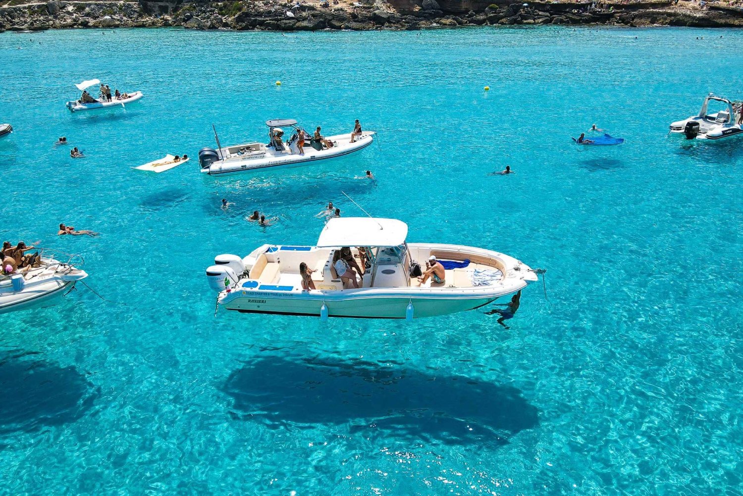 Au départ de Favignana : croisière d'une journée complète à Favignana et Levanzo