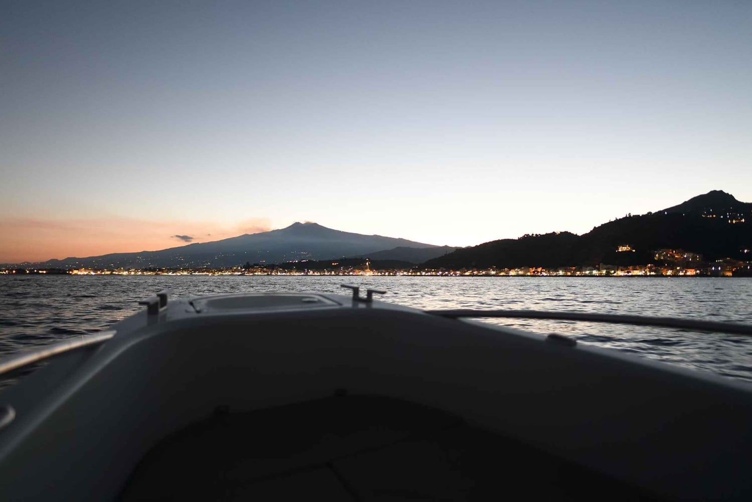 From Isola Bella Beach - Sunrise Boat Tour with Breakfast