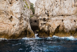 From Isola Bella Beach - Sunrise Boat Tour with Breakfast