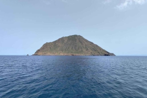 From Lipari: Alicudi & Filicudi boat tour (8 hours) SMALL GROUP