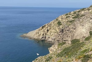 Fra Lipari: Bådtur til Salina med stop